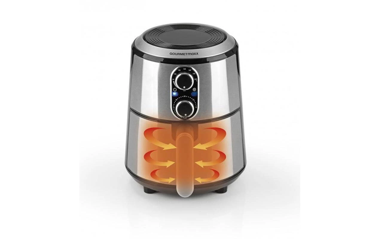 GourmetMaxx Heissluft-Fritteuse - Fritteuse 4 GourmetMaxx Heissluft-Fritteuse - Fritteuse – Bild 2