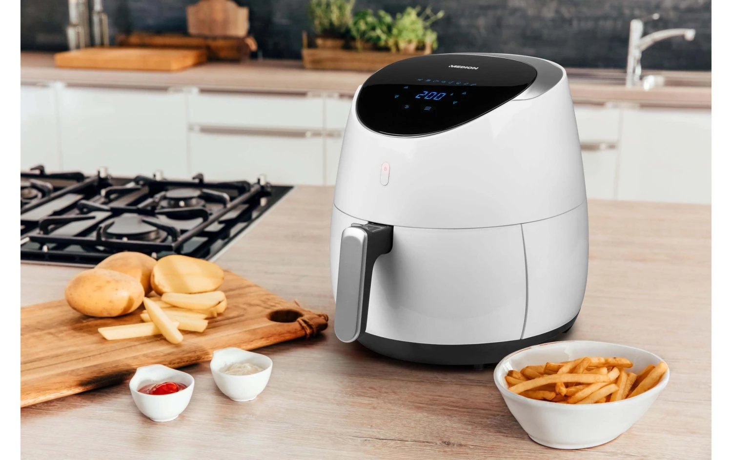 Medion Heissluft-Fritteuse MD 19279 2000 W - Fritteuse 5 Medion Heissluft-Fritteuse MD 19279 2000 W - Fritteuse – Bild 3