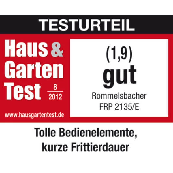 Rommelsbacher FRP 2135/E Chrom - Fritteuse 4 Rommelsbacher FRP 2135/E Chrom - Fritteuse – Bild 2