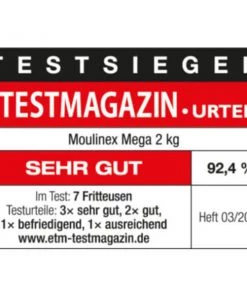 Moulinex Mega AM4800 - Fritteuse 7 Moulinex Mega AM4800 - Fritteuse -Küchenutensilien Verkaufsladen 345396 3 d