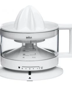 Braun Tribute Collection CJ3000 Weiss - Saftpresse ⋅ Zitruspresse